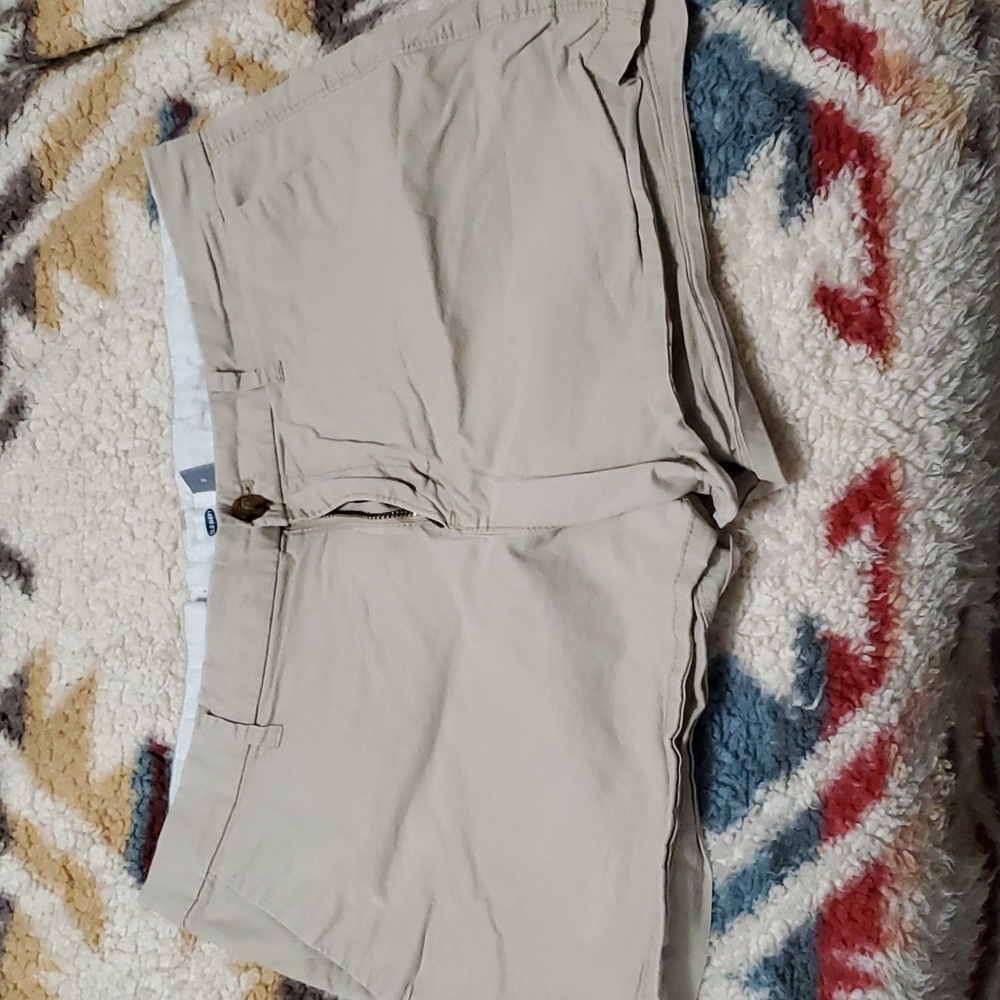 Tan dress shorts